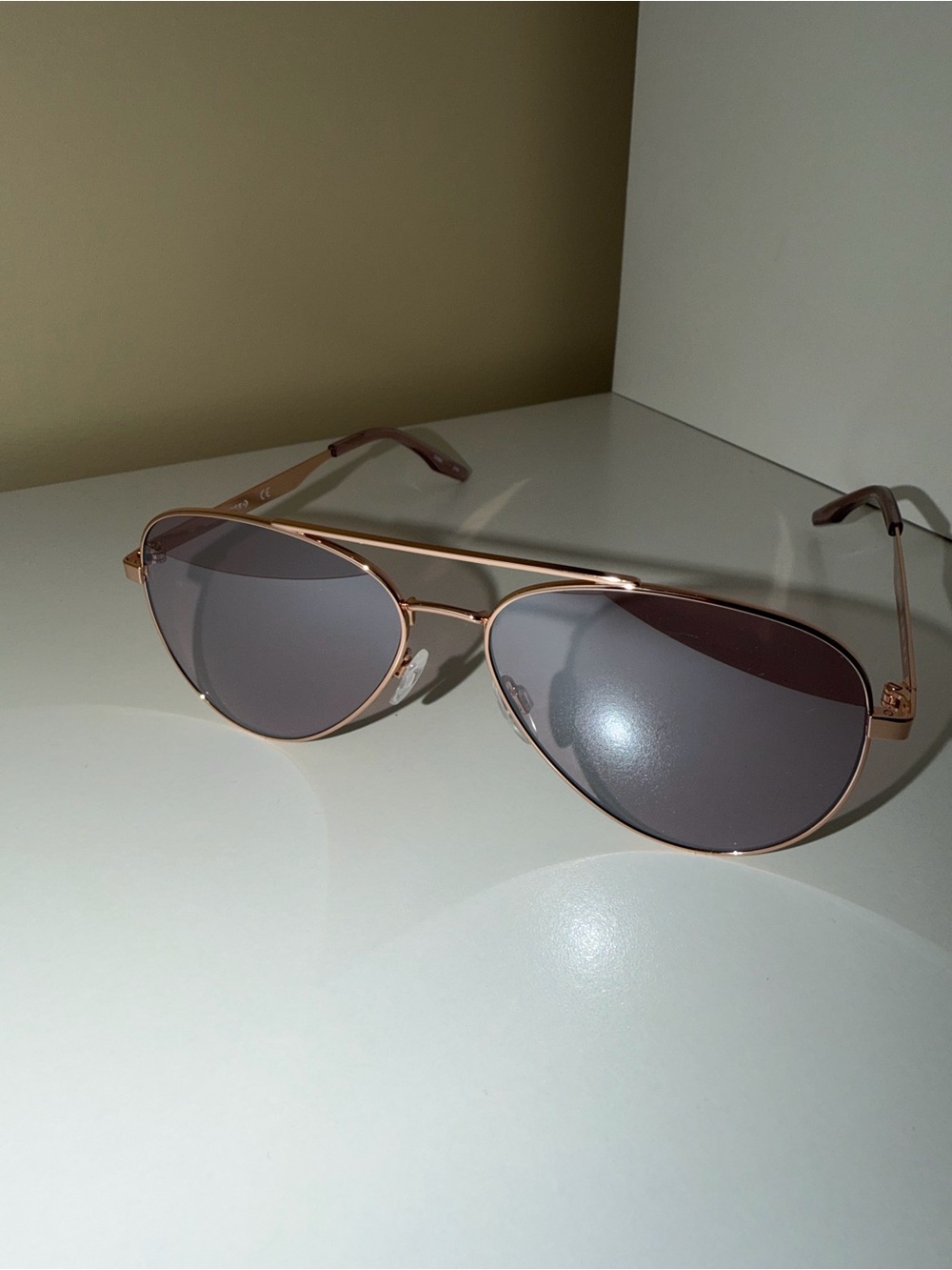 Converse Rose Gold Aviator Elevate Sunglasses CV105S-780